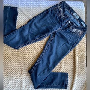 Daytrip Lynx Skinny Leg Jeans Dark Wash  27 R